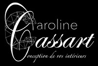 Nouveau logo de Caroline Cassart - Décoratrice d'intérieur. Réalisé par EYOUUP.be